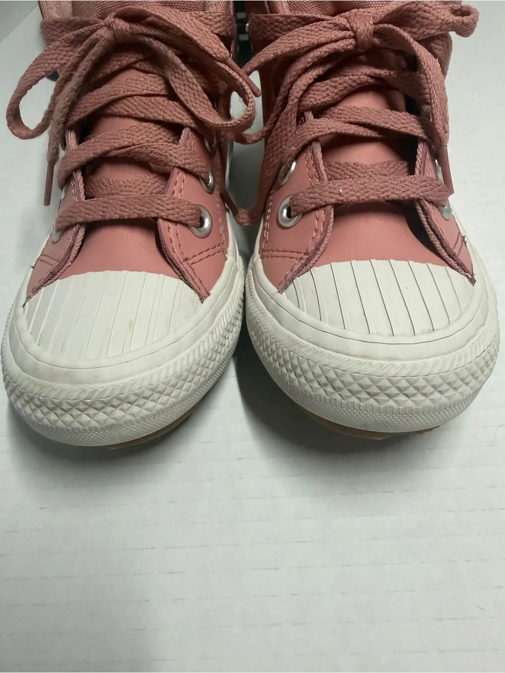 Converse Chuck Taylor All Star Counter Climate Kids High Top Sneaker size13 Pink